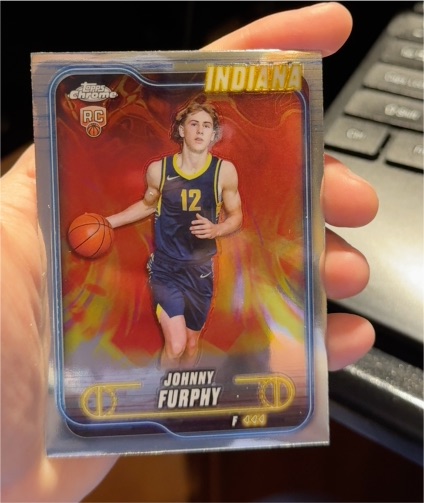 2024-25 Topps Chrome #139 Johnny Furphy — front