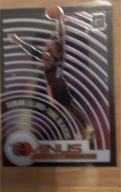 2020-21 Donruss Optic #14 Damian Lillard T-Minus 3...2...1 — front