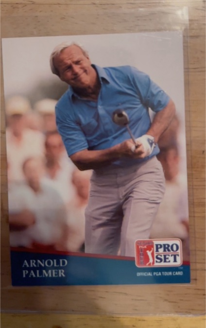 1991 Pro Set PGA Tour #220 Arnold Palmer — front