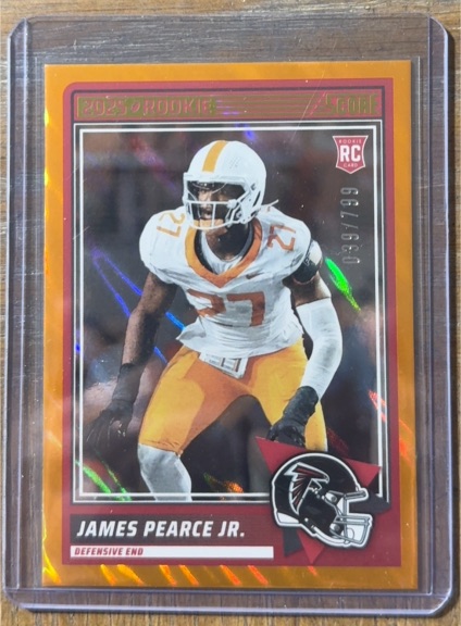 2025 Panini Score #26 James Pearce Jr. — front