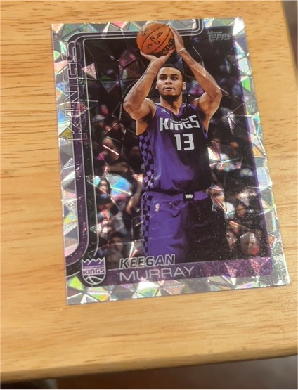 2025-26 Topps Basketball #166 Keegan Murray — front
