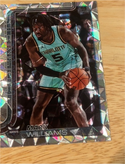 2025-26 Topps Basketball #70 Mark Williams — front