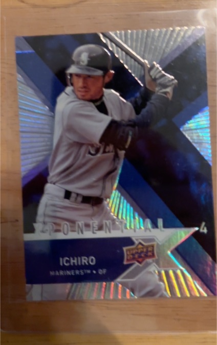 2008 Upper Deck X Xponential 4 #X4-IS Ichiro Suzuki — front