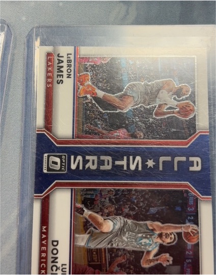 2022-23 Panini Donruss Optic All-Stars #1 LeBron James Luka Doncic — front