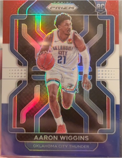 2021-22 Panini Prizm #286 Aaron Wiggins — front
