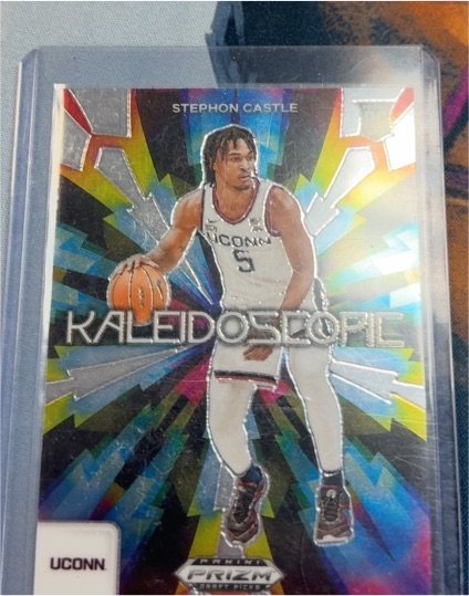 2024 Panini Prizm Draft Picks Kaleidoscopic #1 Stephon Castle — front