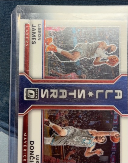 2022-23 Panini Donruss Optic All-Stars #1 LeBron James Luka Dončić — front