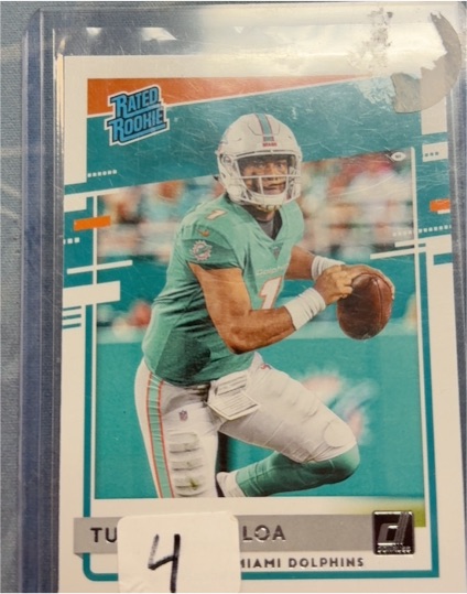 2020 Panini Donruss #302 Tua Tagovailoa — front