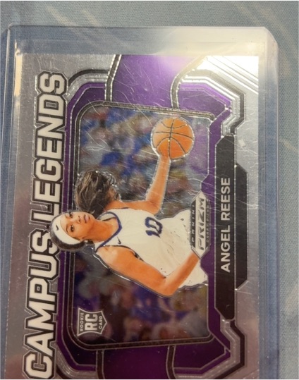 2024 Panini Prizm Draft Picks #4 Angel Reese Campus Legends — front