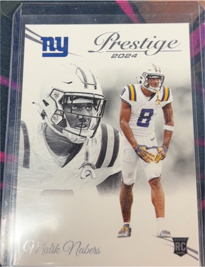2024 Panini Prestige #306 Malik Nabers — front