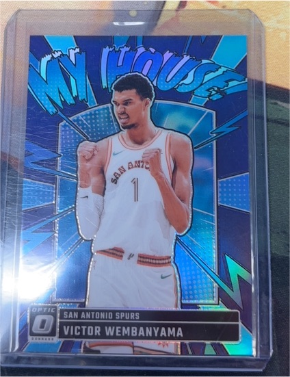 2024-25 Panini Donruss Optic #19 Victor Wembanyama My House — front