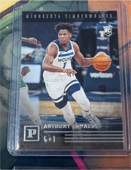 2020-21 Panini Chronicles #101 Anthony Edwards — front