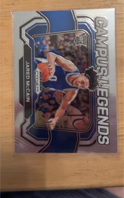 2024 Panini Prizm Draft Picks #6 Jared McCain Campus Legends — front