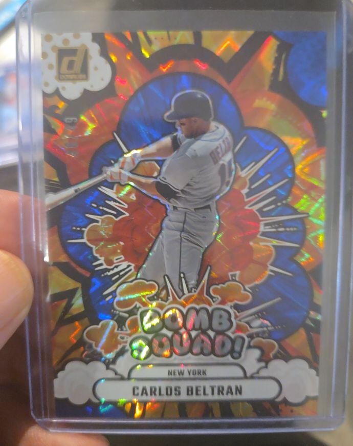 2025 Donruss #13 Carlos Beltran Bomb Squad — front