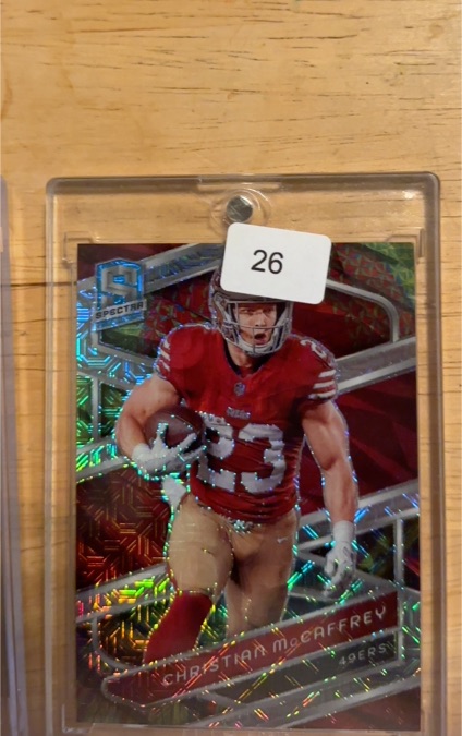 2024 Panini Spectra #89 Christian McCaffrey — front