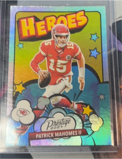 2024 Panini Prestige #10 Patrick Mahomes II Heroes — front