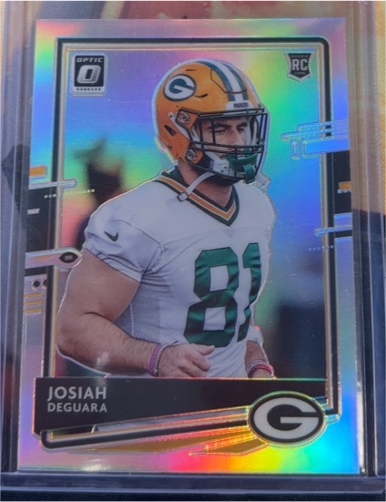 2020 Panini Donruss Optic #142 Josiah Deguara — front