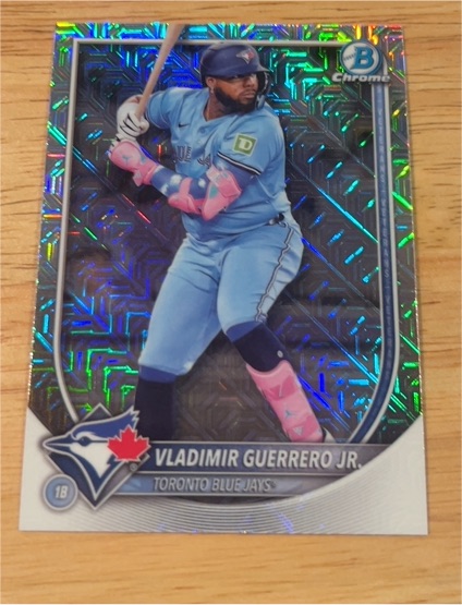 2025 Bowman Chrome #74 Vladimir Guerrero Jr. — front