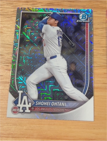 2025 Bowman Chrome #17 Shohei Ohtani — front