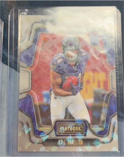 2022 Panini Playbook #Kyle Hamilton — front