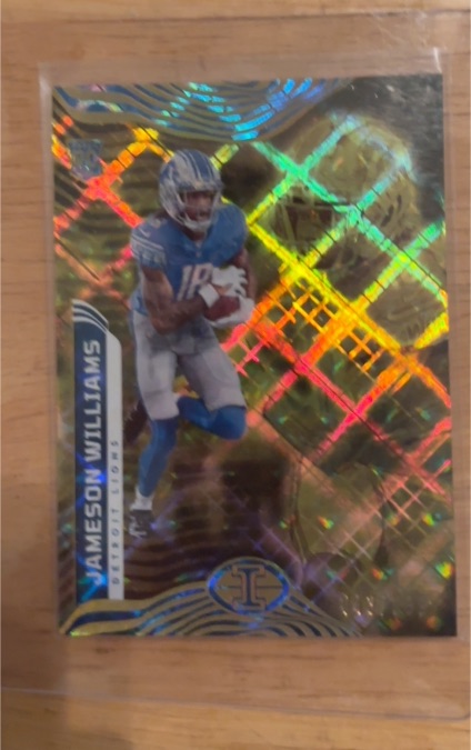 2022 Panini Illusions #30 Jameson Williams Rookie RC — front