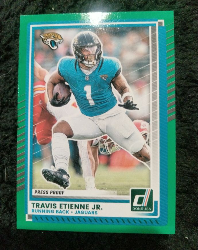 2025 Donruss #141 Travis Etienne Jr. — front