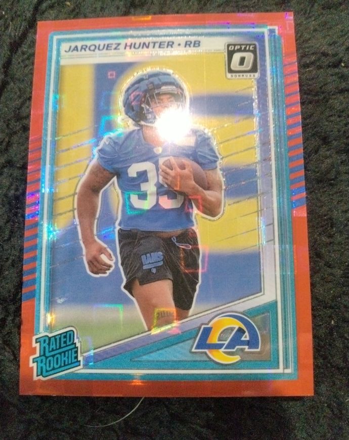 2025 Donruss Optic #352 Jarquez Hunter — front