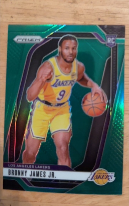 2024-25 Panini Prizm #243 Bronny James Jr. — front