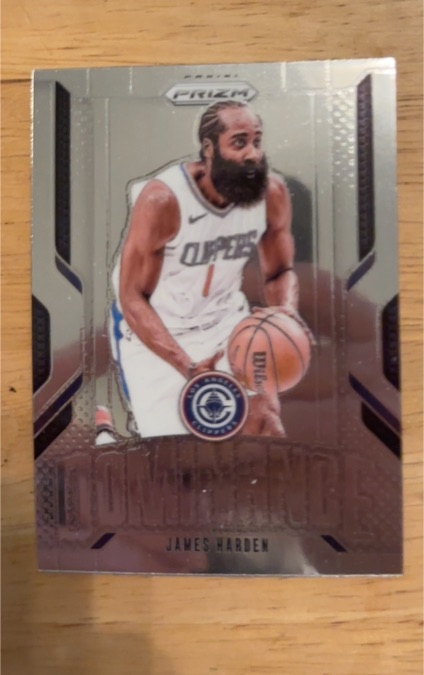 2024-25 Panini Prizm #8 James Harden Dominance — front