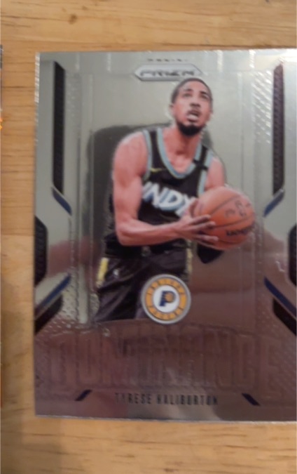 2024-25 Panini Prizm Dominance #16 Tyrese Haliburton — front