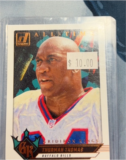 2024 Panini Donruss All-Time Gridiron Kings #6 Thurman Thomas — front
