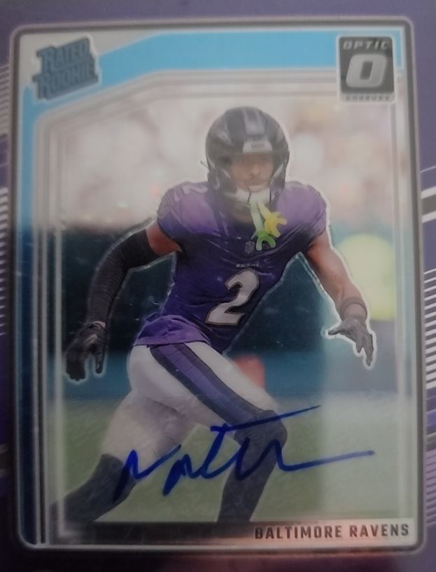 2024 Donruss Optic #281 Nate Wiggins — front