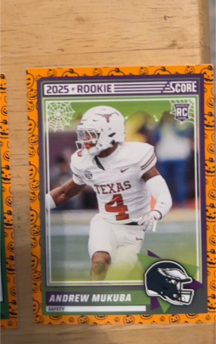 2025 Score A Treat #98 Andrew Mukuba — front