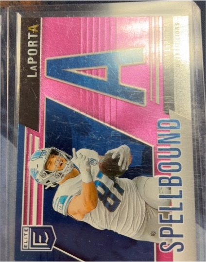 2024 Donruss Elite #A Sam LaPorta Spellbound — front