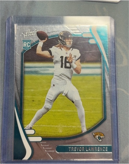 2021 Panini Absolute #101 Trevor Lawrence — front