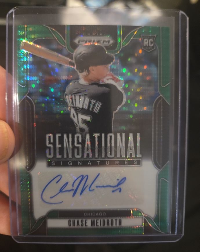 2025 Panini Prizm Sensational Signatures #SS-CM Chase Meidroth — front