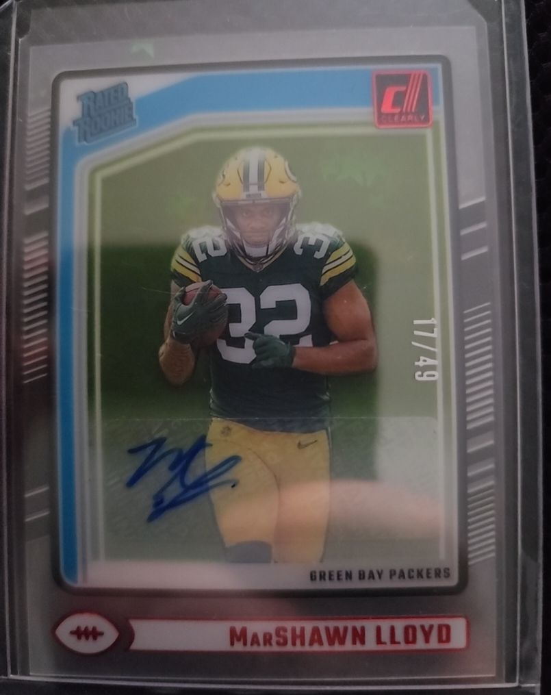 2024 Panini Clearly Donruss #78 MarShawn Lloyd — front