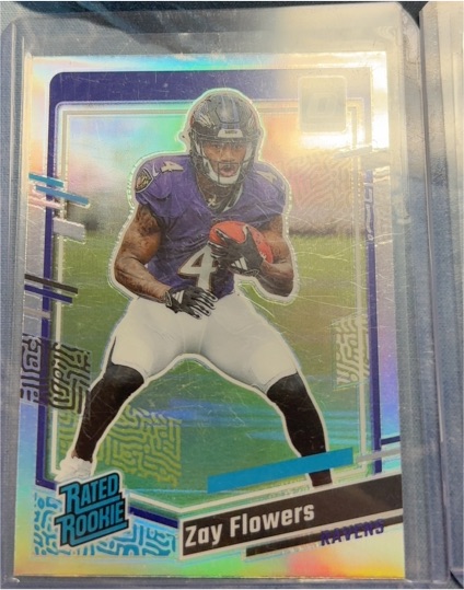 2023 Panini Donruss #307 Zay Flowers — front