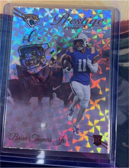 2024 Panini Prestige Xtra Points Brian Thomas Jr. — front