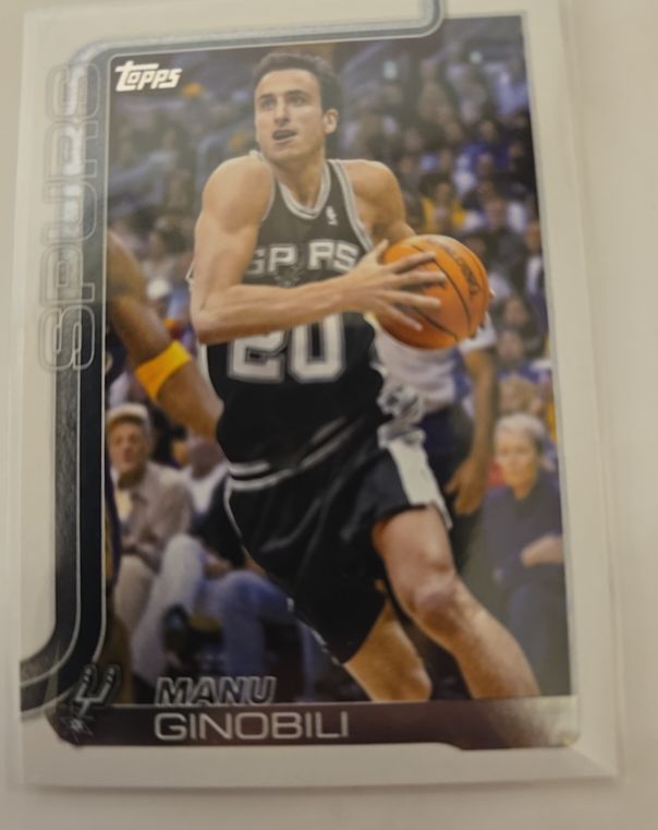 2025-26 Topps #262 Manu Ginobili — front