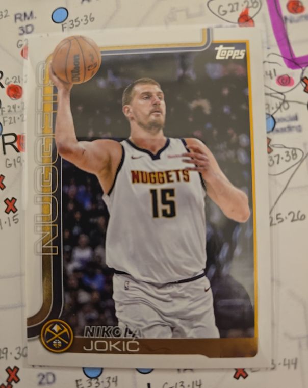 2025-26 Topps #101 Nikola Jokic — front