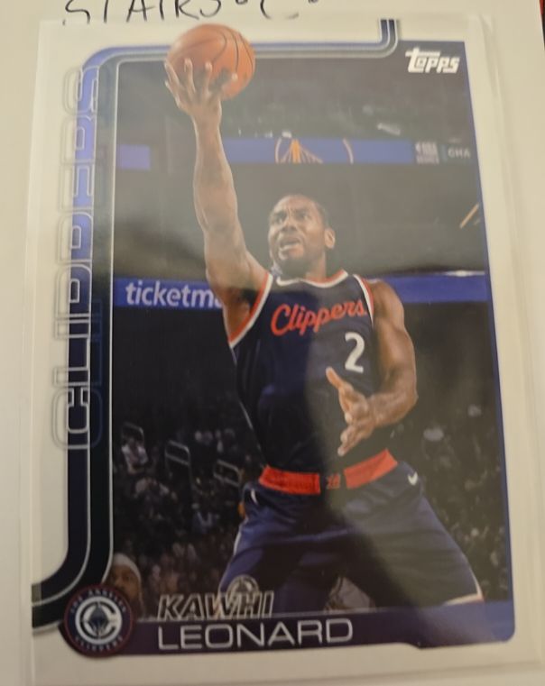 2025-26 Topps #142 Kawhi Leonard — front