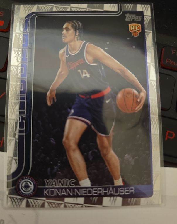 2025-26 Topps #230 Yanic Konan-Niederhauser — front