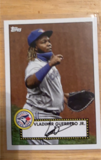 2021 Topps #T52-46 Vladimir Guerrero Jr. — front