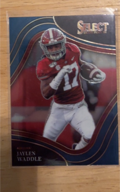 2022 Panini Select Draft Picks #172 Jaylen Waddle — front