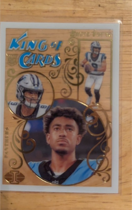 2023 Panini Illusions #16 Bryce Young King of Cards — front