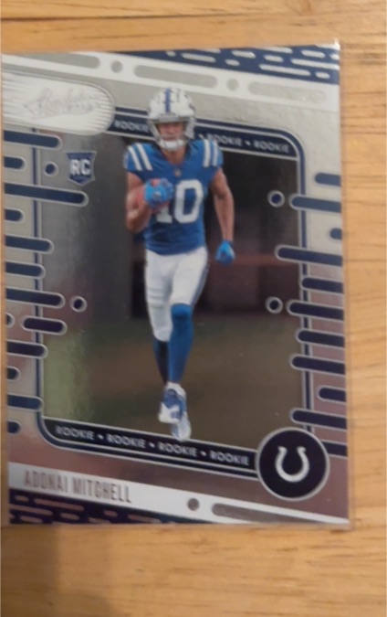 2024 Panini Absolute #151 Adonai Mitchell Rookie — front