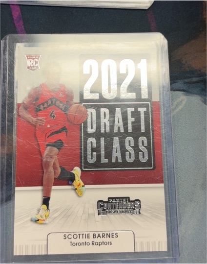 2021-22 Panini Contenders #4 Scottie Barnes 2021 Draft Class — front