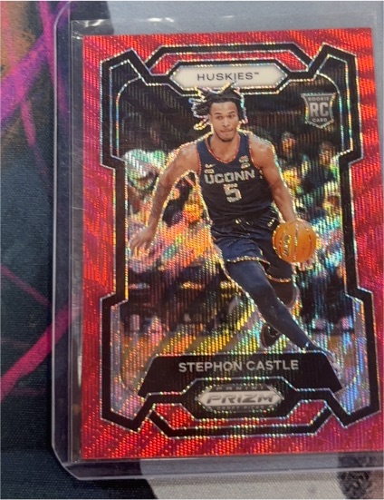 2024 Panini Prizm Draft Picks #17 Stephon Castle — front