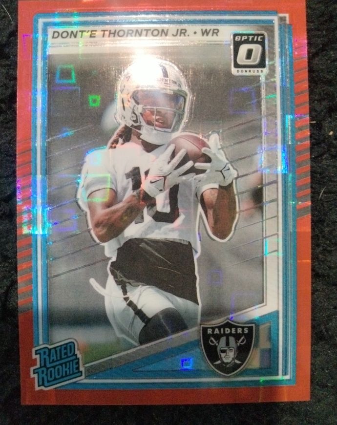2025 Donruss Optic #349 Dont'e Thornton Jr. — front